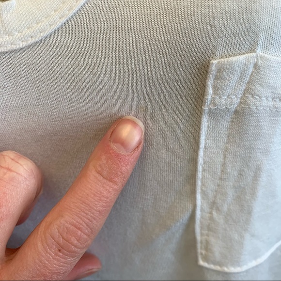 T by Alexander Wang Classic Pocket Tee White - Picture 10 of 10